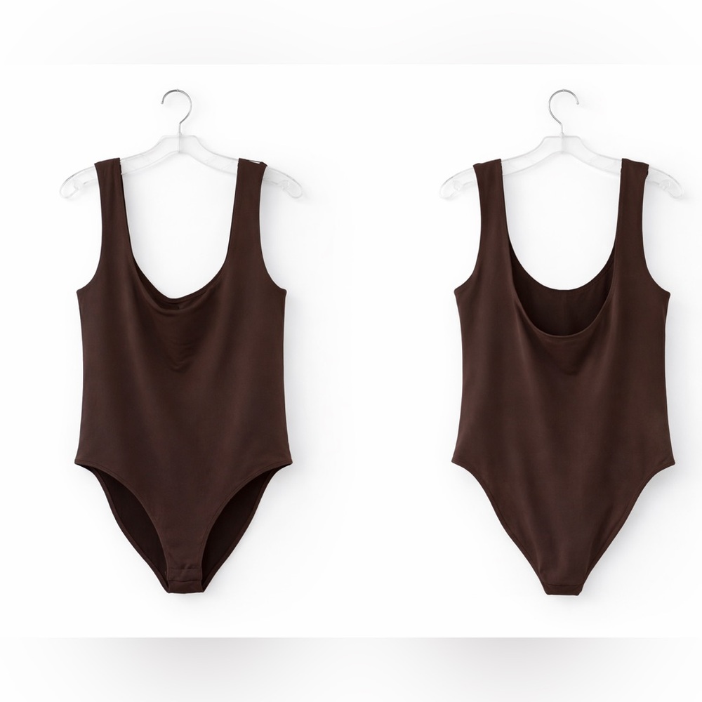 ✨🤎 Chic Chocolate Brown Bodysuit – Effortless Style! 🤎✨